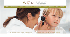 Desktop Screenshot of harmonycenterent.com